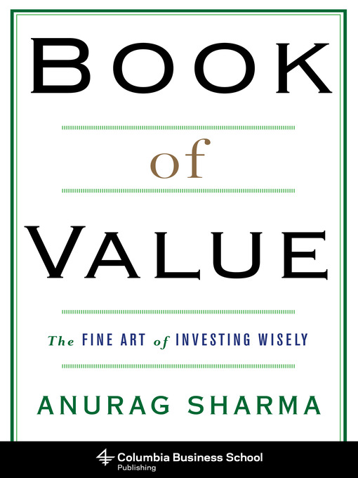 Title details for Book of Value by Anurag Sharma - Available